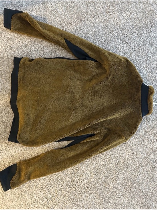 Mountain Hardware Men’s Polartec High Loft Fleece Jacket Full Zip Brown Medium - Picture 3 of 5